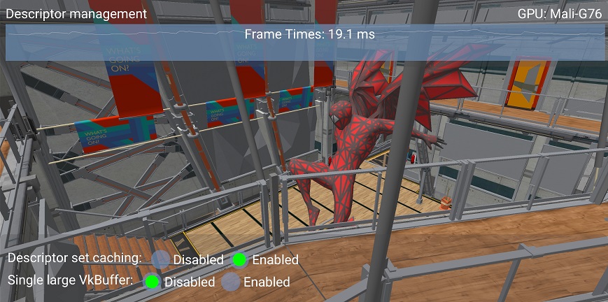 Descriptor set caching