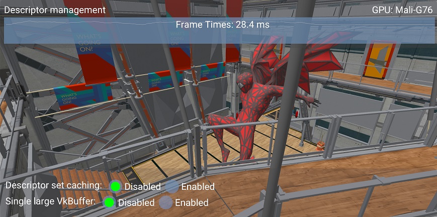 Basic descriptor set management