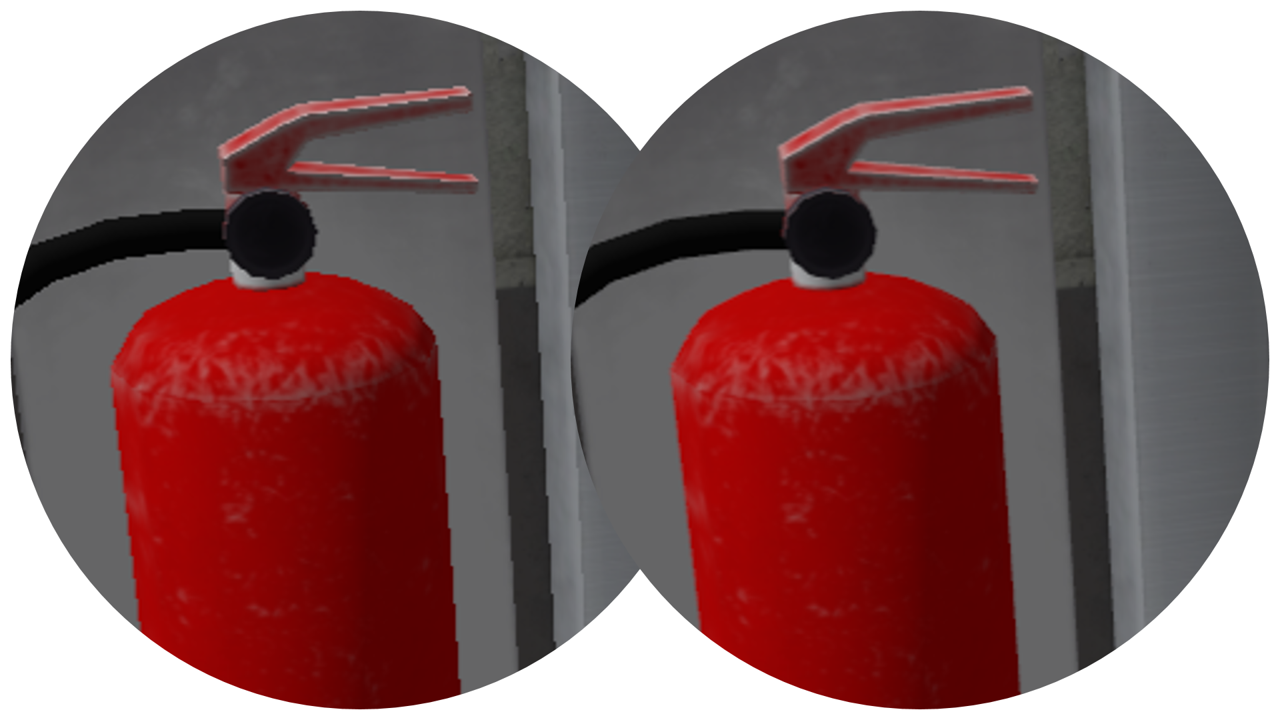 No anti-aliasing (left) vs 4X MSAA (right)